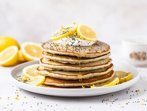 lemon poppyseed pancakes