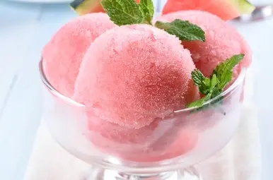 watermeloen sorbet