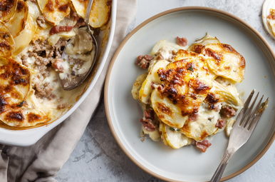 Witlofschotel met gehakt