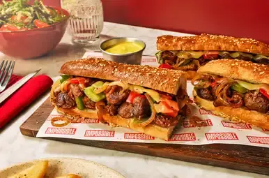 Impossible Foods Philly Cheese Steak