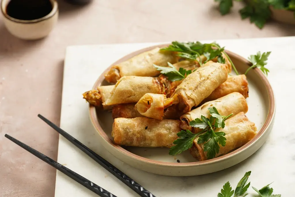 Cha gio (gefrituurde Vietnamese loempia's)