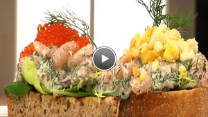 Toast skagen