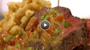 Runderhaas met Spätzle