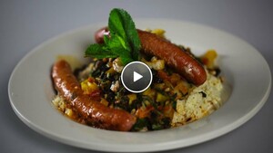 Couscous met gestoofde paksoi