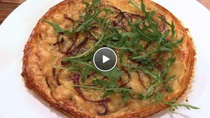 Aardappeltaart met Emmentaler en rozemarijn