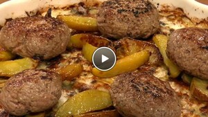 Gratin van knolselderij en blauwschimmelkaas
