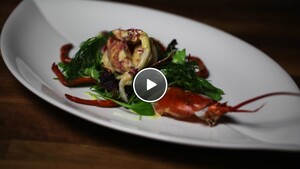 Salade Homard met limoenmayonaise