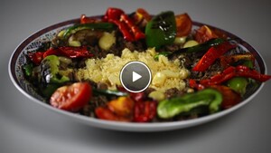M'toum (lamsstoof met knoflook)