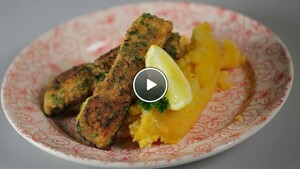 Zelfgemaakte vissticks