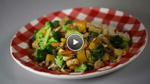 Tempé uit de wok