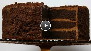 Chocolade-fudgetaart