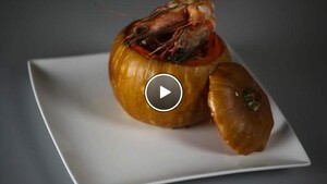 Garnalen in pompoen (Brazilië)