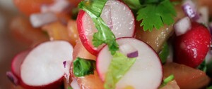 Salade tomaat en radijs