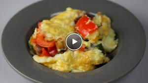 Verstopte ratatouille ovenschotel