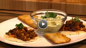 Gevulde tortilla en quesadillas