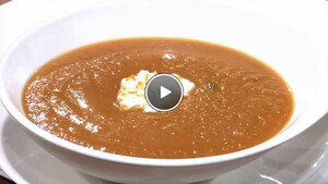 Zoete aardappelsoep