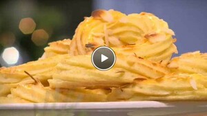 Aardappel-pastinaakkerstkransjes