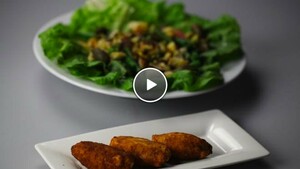 Crocché di patate & Romaanse sla met cucunci