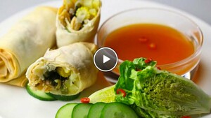 Maaltijdloempia & Chillisaus