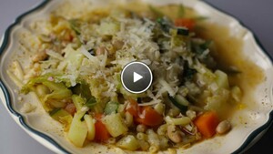 Snelle minestrone