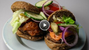 Zelfgemaakte hamburgers