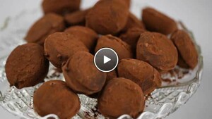 Slagroomtruffels