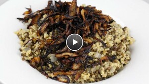 Mudardara met chankliche salade