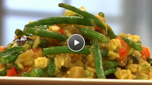 Vegetarische paella