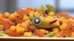 Mexicaanse maïssalade