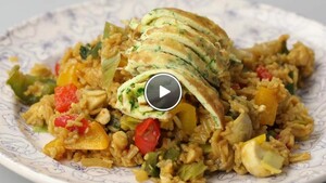 Kleurige nasi