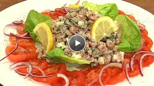 Tomaat crevettes