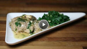 Ossobuco alla Milanese met spinaziesalade