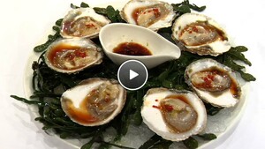 Oesters met Thaise dressing