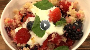 Rood fruit couscous