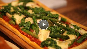 Asperge-brie slof