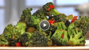 Geroerbakte broccoli