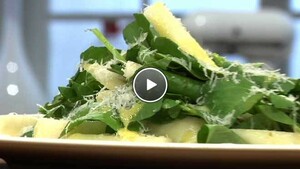 Waterkers-peersalade