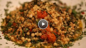 Kruidige fregola