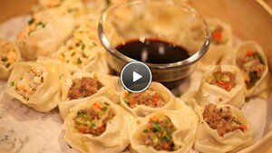 Dim Sum met vis en vlees