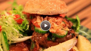 Danny’s Teriyaki beefburger
