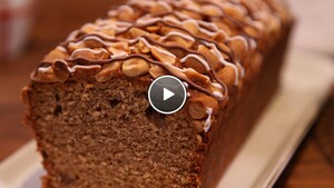 Bananen-pindacake