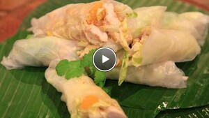 Springrolls met kip