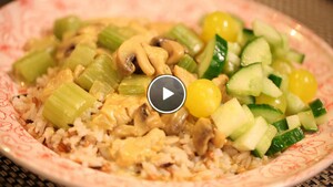 Jordanese kippenragout met Amsterdamse uien