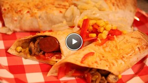 Merguez wraps