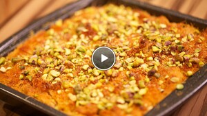Hatay’s Künefe met sinaasappelsiroop