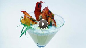 Oosterse gambacocktail