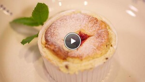 Luchtige vanillesoufflé