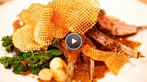 Duo van lam met vadouvansaus