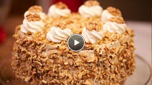 Walnoot-koffietaart