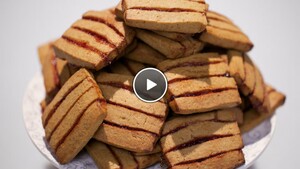 Peanutbutter & jellykoekjes